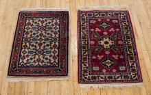 TWO TABRIZ MATS