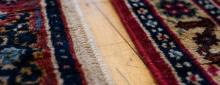 TWO TABRIZ MATS