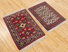 TWO TABRIZ MATS