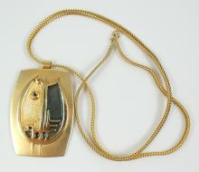 MODERNIST PENDANT NECKLACE