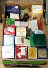 BOX OF AVON COLLECTIBLES