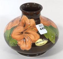 MOORCROFT "HIBISCUS" VASE