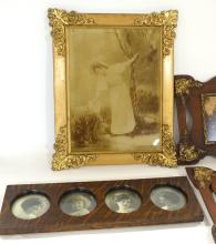 FRAMED ANTIQUE PHOTOGRAPHS