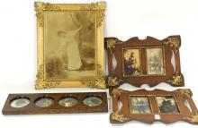 FRAMED ANTIQUE PHOTOGRAPHS