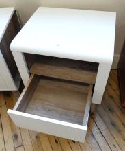 PAIR OF STRUCTUBE NIGHTSTANDS