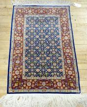 SMALL PERSIAN SILK RUG