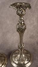 PAIR OF ART NOUVEAU CANDLESTICKS