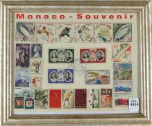 MONACO STAMP COLLECTION