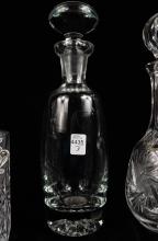 3 CRYSTAL DECANTERS