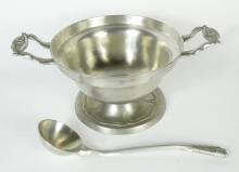 PEWTER TUREEN