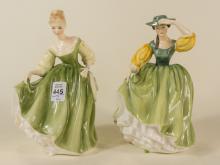 TWO ROYAL DOULTON FIGURINES