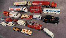 TOY CARS, TRUCKS AND BUSES