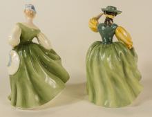 TWO ROYAL DOULTON FIGURINES