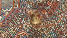 ANTIQUE SHIRVAN RUG