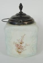 ANTIQUE BISCUIT BARREL