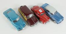 4 DIECAST CARS