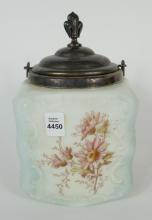 ANTIQUE BISCUIT BARREL