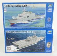3 MODEL SHIP KITS
