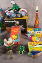 9 CHINESE TIN TOYS