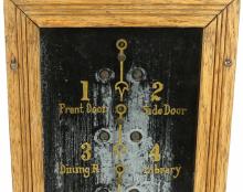 ANTIQUE CALL BOX FROM THE HOME OF JOHN CARLING