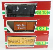 3 LGB ROLLING STOCK