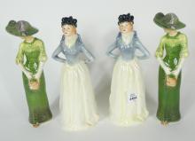 4 GOEBEL FIGURINES