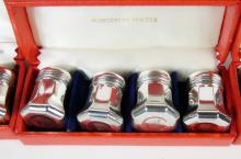 PEWTER SHAKERS & NAPKIN RINGS