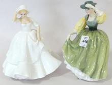 TWO ROYAL DOULTON FIGURINES