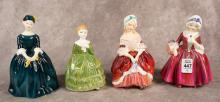 FOUR ROYAL DOULTON FIGURINES