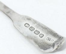 FOUR GEORGIAN STERLING COFFEE SPOONS