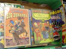 SIMPSONS COMIC BOOKS AND TOYS