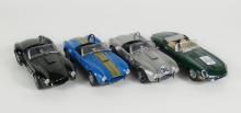 4 DIECAST ROADSTERS