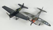9 DIECAST AIRPLANE MODELS
