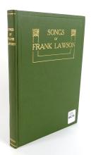 SONGS OF FRANK LAWSON VOLUME