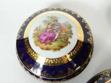 3 LIMOGES TRINKET BOXES