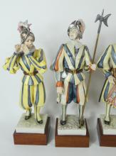 5 ITALIAN PORCELAIN FIGURINES