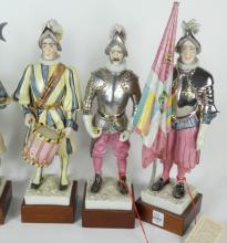 5 ITALIAN PORCELAIN FIGURINES