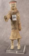 HAN DYNASTY CLAY POTTERY FIGURE