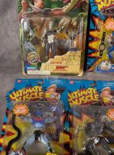 ULTIMATE MUSCLE AND TUROK ACTION FIGURES