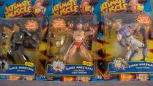 ULTIMATE MUSCLE AND TUROK ACTION FIGURES