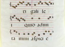 MEDIEVAL PERIOD SHEET MUSIC