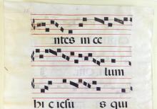 MEDIEVAL PERIOD SHEET MUSIC