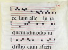 MEDIEVAL PERIOD SHEET MUSIC