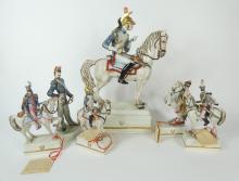 6 ITALIAN PORCELAIN FIGURINES