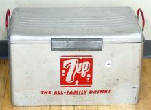 VINTAGE 7-UP COOLER