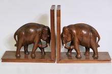 ELEPHANT BOOKENDS