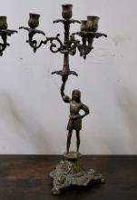 FIGURAL CANDELABRA