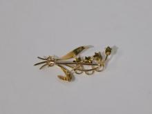 15CT GOLD BROOCH