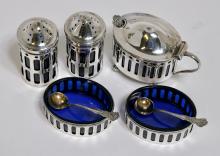 STERLING CONDIMENT SET