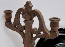 CANDELABRUM AND BOWL